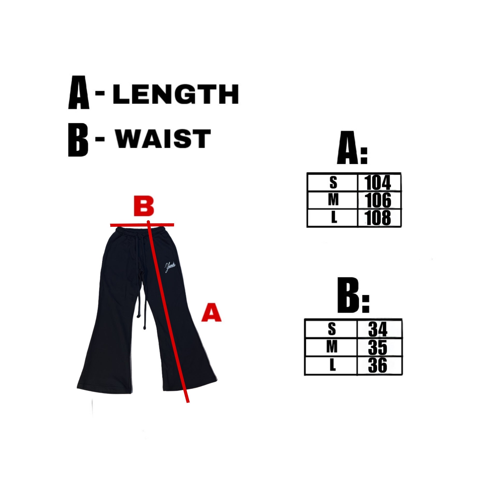 YESSIRSKI FLARED SWEATS