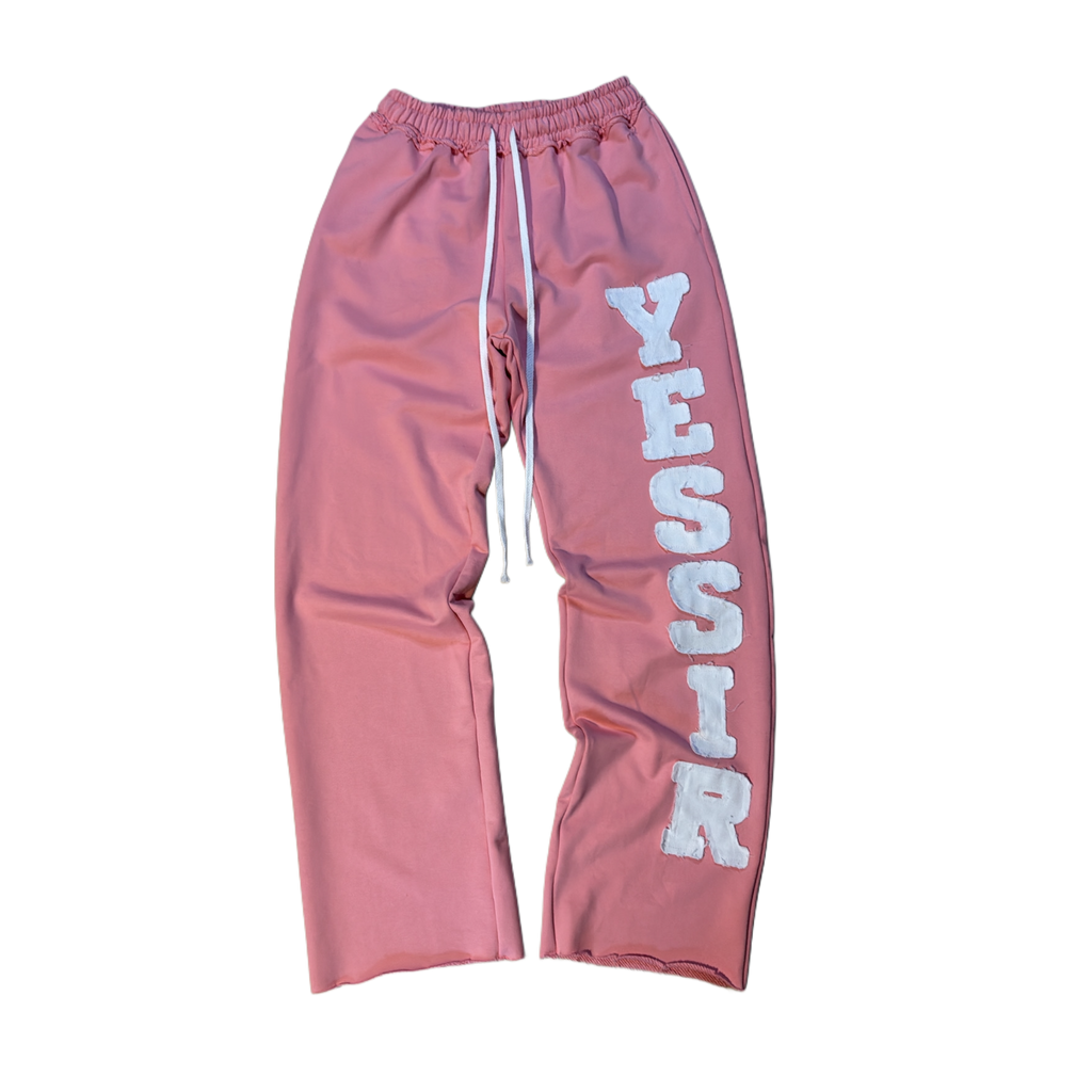YESSIRSKI PINK SWEATPANTS
